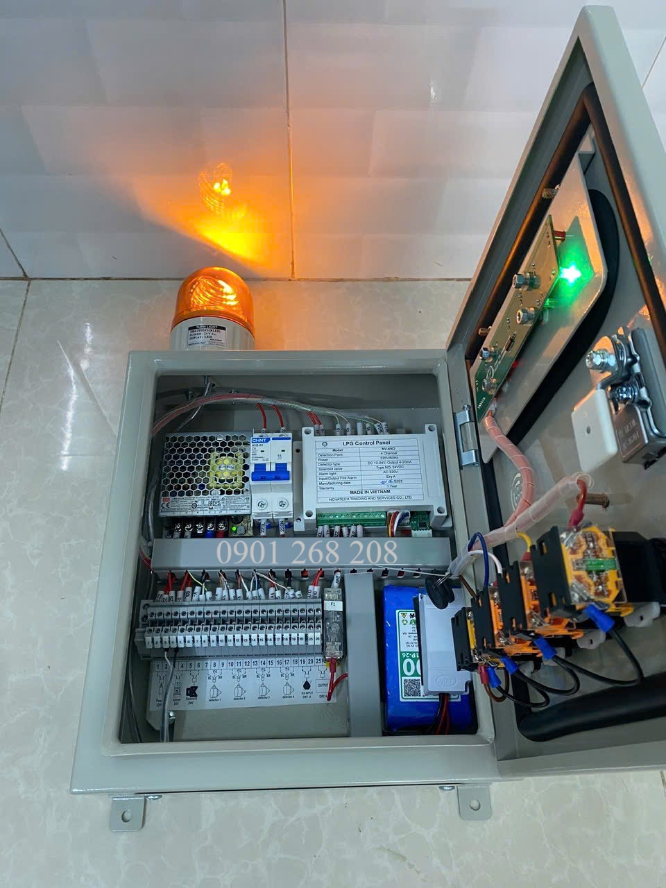 tu bao ro gas co pin du phong
